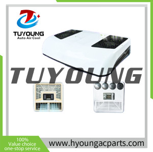 VS02 PRO Rooftop Parking Air Conditioner for trucks, RVs, vans. VS02-PRO Rotary Air Conditioner, Cooling Only