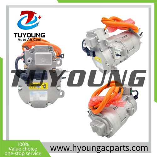 Tesla model 3 2017–2020 HES33 electric auto ac compressor factory brand new, 1088198-00-L 108819800L 1088198 00 L car air conditioning compressor