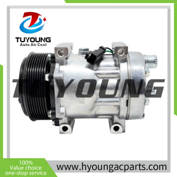 Sanden 7H15 8262 PV8 24V JCB 30926801 30/926801 heavy duty truck car a/c compressor
