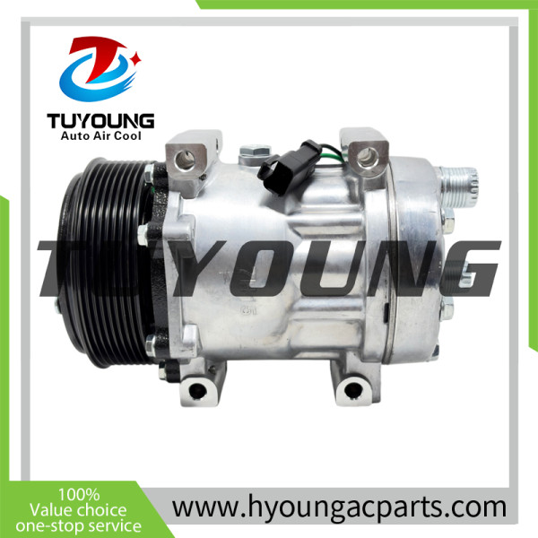 Sanden 7H15 8262 PV8 24V JCB 30926801 30/926801 heavy duty truck car a/c compressor