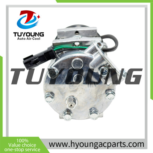 COMPRESSOR SANDEN SD7H15 6095 372-9295 CATERPILLAR 320D 326D2 558LL 538GF 2012- R134A SD 6095 3729295 WR Head ID