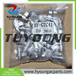 TUYOUNG manufacture #8 vehicle air conditioning adapter fitting,brand new Auto ac pipe Fittings