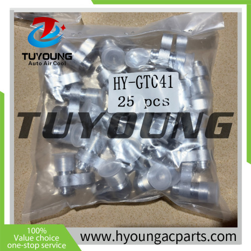 TUYOUNG manufacture #8 vehicle air conditioning adapter fitting,brand new Auto ac pipe Fittings
