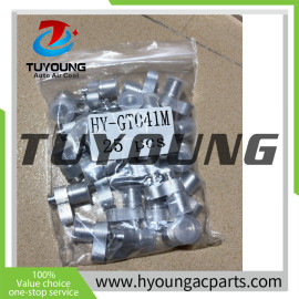 TUYOUNG manufacture #6 vehicle air conditioning adapter fitting,brand new Auto ac pipe Fittings