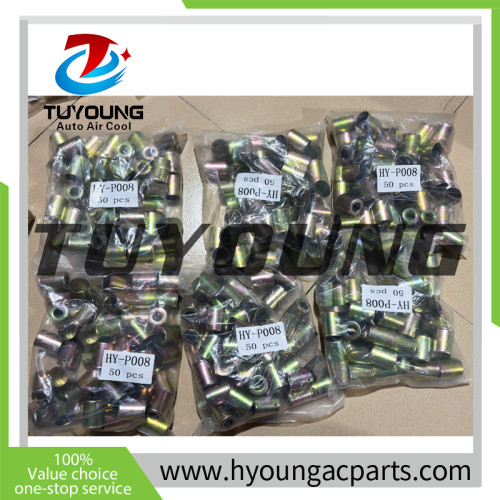 auto Air Conditioning fitting HOSE 10； #10, Refrigerant Hose Ferrule, material steel