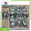 China supplier auto ac pipe fittings, 180° with charging valve fitting in #6, #8, #10, #12