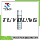 China supplier auto ac pipe fittings,  180° no load fitting in #6,#8, #10, #12, aluminum