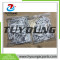 China supplier auto ac pipe fittings,  180° no load fitting in #6,#8, #10, #12, aluminum