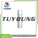 China supplier auto ac pipe fittings,  180° no load fitting in #6, #8, #10, metal iron