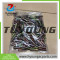 China supplier auto ac pipe fittings,  180° no load fitting in #6, #8, #10, metal iron