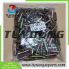 China supplier auto ac pipe fittings,  180° no load fitting in #6, #8, #10, metal iron