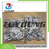 China supplier auto ac pipe fittings; 180° fitting in #6, #8, #10, #12.