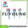 China supplier auto a/c pipe fittings; 180° fitting in #6, #8, #10, #12.