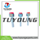 China supplier auto a/c pipe fittings; 180° fitting in #6, #8, #10, #12.