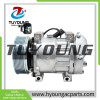 new auto ac compressors JCB 12 volt 8pk China produce Sanden 7h15 320/08562 320/08563 7232/42840 714/40404