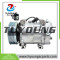 new auto ac compressors JCB 12 volt 8pk China produce Sanden 7h15 320/08562 320/08563 7232/42840 714/40404