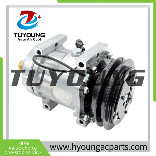 SD7H15 U4275 4275 auto ac compressors Case IH Caterpillar Wheel Loader 504020809 84159489 87430122