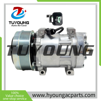 SD7H15 Auto AC compressors Fendt Caterpillar 574635D1 338-9098 3389098 574635D1