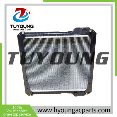 heavy-duty engine water radiator fit JCB Backhoe Loader 214E, 506C, 520, 526, 526S, 528-70, 528S, 530, TM270, 3CX, 4CX 30/915200 30-915200 30915200 size: 505*617*105 mm