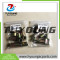 Wholesale cheap price Size 1/2'' Car R134a Car Air Conditioner Tube Connector Aluminum Cover Rubber Hose Connector Set