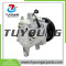 TUYOUNG auto ac compressors SV07E KUBOTA 3C581-50062 RD45193900 RD451-93900 447260-5781 DCP99830 247300-4980 447190-6270
