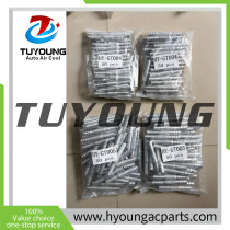 TuYoung size 5/8'' 1/2'' Car AC fitting pipe Pass Through Fitting Adapter, Air Conditioning Hose Pipe Connector Universal