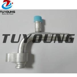 China supplier auto a/c pipe fittings; fitting in #8, #10.