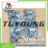 China supplier hight quality auto a/c pipe fittings; fitting in #6, #8, #10, #12.