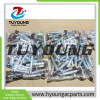 China supplier hight quality auto a/c pipe fittings; fitting in #6, #8, #10, #12.