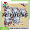 China supplier hight quality auto a/c pipe fittings; 90° fitting in #6,  #8, #10, #12.