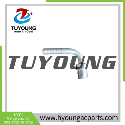 China supplier hight quality auto a/c pipe fittings; fitting in #6,  #8, #10, #12.