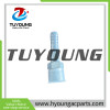 China supplier hight quality auto ac pipe fittings; fitting in #6, #8, #10, #12.