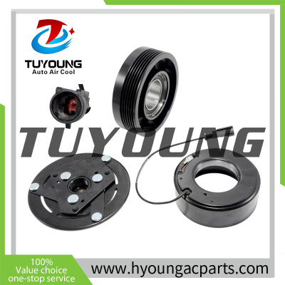 AUTO AC Compressor clutch V5 6PK 118mm 12V