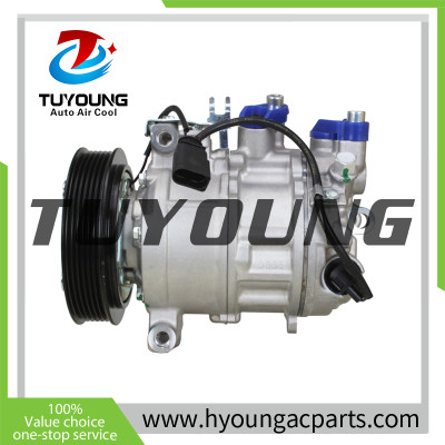 6SAS14C A/C Compressor fit Audi A6 C7 quattro, A7 Sportback 2014-2018 4M0820803B 4M0820803K 4M0820803M 447140-0310 447140-1510 447140-1511