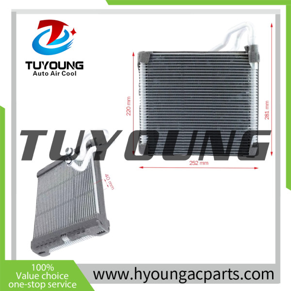 automotive air conditioning Evaporator fit Chevrolet Tracker Chevrolet Onix and Onix Plus 2019-2025 DS669052 size: 252*220*40 mm