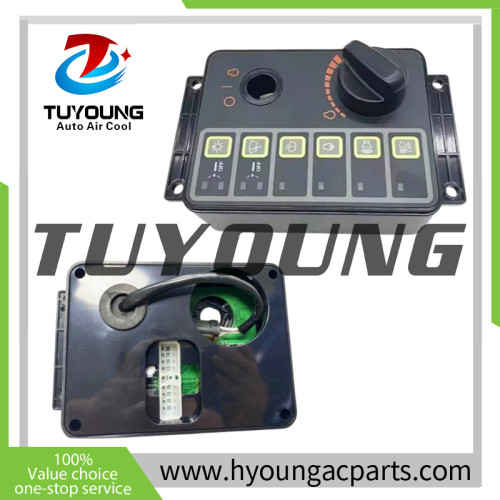 throttle knob controller switch fit Hyundai Series -7 crawler excavators R130-7 R140LC-7 R150-7 R210LC-7 R215-7 21N8-20506 21N8-20501 21N8-20505 21N8-20504