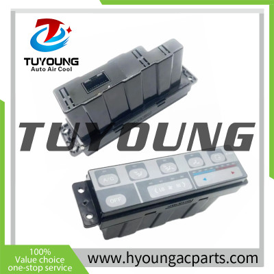 excavator air conditioner control panel fit Hitachi EX-5 series EX100-5 EX120-5 EX200-5 Zaxis (ZX) Series: ZX200-3 ZX210-3 4361057 503722-1153 4692240 4713980