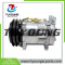 TUYOUNG favourable price SD7H15 auto AC compressor for JCB Backhoe Loader 3CX 4CX 123/04999 SD S8220 24V 2PK