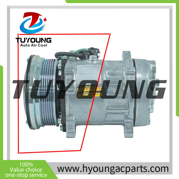 Auto A/C Compressor Clutch Coil fit Howo T5G; Sitrak C7H 082V779707101 082V77970-7101