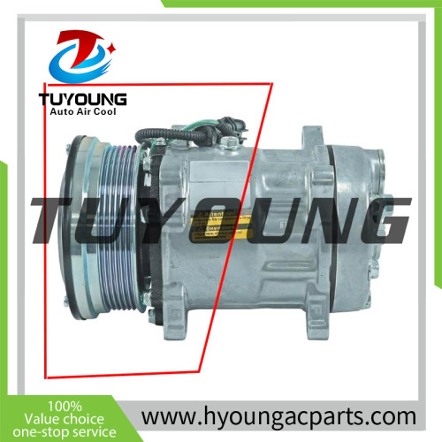 Auto A/C Compressor Clutch Coil fit Howo T5G; Sitrak C7H 082V779707101 082V77970-7101