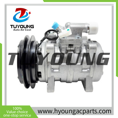 10P15 A/C Compressor fit New Holland TL70 tractor, John Deere combine harvester 1170 1175 1185, AGCO V85996800 BC447160-3650 DQ25897 73400619