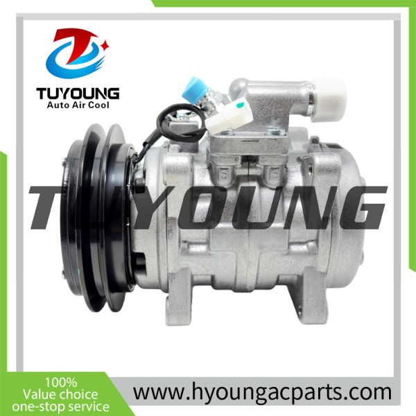 10P15 A/C Compressor fit New Holland TL70 tractor, John Deere combine harvester 1170 1175 1185, AGCO V85996800 BC447160-3650 DQ25897 73400619