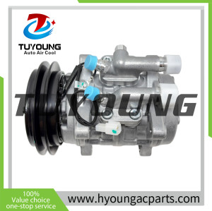10P15 A/C Compressor fit New Holland TL70 tractor, John Deere combine harvester 1170 1175 1185, AGCO V85996800 BC447160-3650 DQ25897 73400619