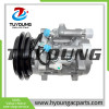 10P15 A/C Compressor fit New Holland TL70 tractor, John Deere combine harvester 1170 1175 1185, AGCO V85996800 BC447160-3650 DQ25897 73400619