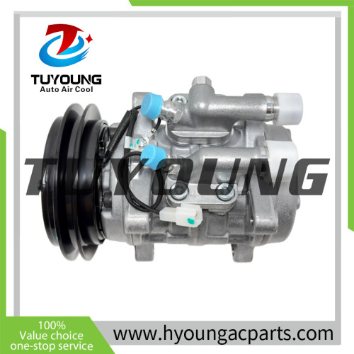 10P15 A/C Compressor fit New Holland TL70 tractor, John Deere combine harvester 1170 1175 1185, AGCO V85996800 BC447160-3650 DQ25897 73400619