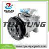 10P15 A/C Compressor fit New Holland TL70 tractor, John Deere combine harvester 1170 1175 1185, AGCO V85996800 BC447160-3650 DQ25897 73400619