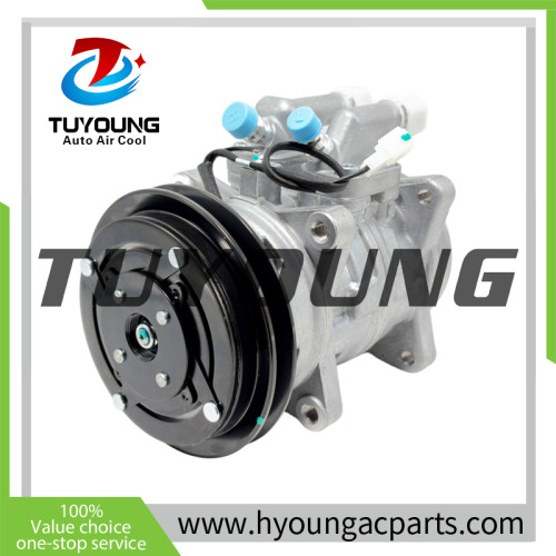10P15 A/C Compressor fit New Holland TL70 tractor, John Deere combine harvester 1170 1175 1185, AGCO V85996800 BC447160-3650 DQ25897 73400619