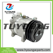 42N-07-11170 42N0711170 V5 Auto a/c compressor ROLLS ROYCE CASE CONSTRUCTION 72107511 NEW HOLLAND KOMATSU 42N 07 11170