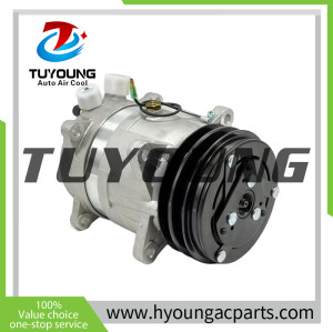 42N-07-11170 42N0711170 V5 Auto a/c compressor ROLLS ROYCE CASE CONSTRUCTION 72107511 NEW HOLLAND KOMATSU 42N 07 11170