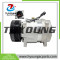 AC Compressor V5 6pk 118mm 12v with correct electrical connector